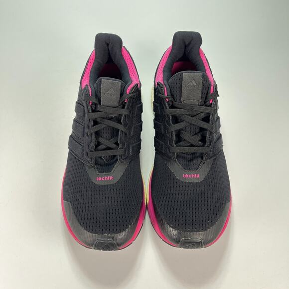Adidas Supernova Glide 8 Boost Black Pink Running Shoes AF6557 Women's Size 9 - Picture 3 of 10